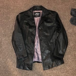Maxima leather jacket